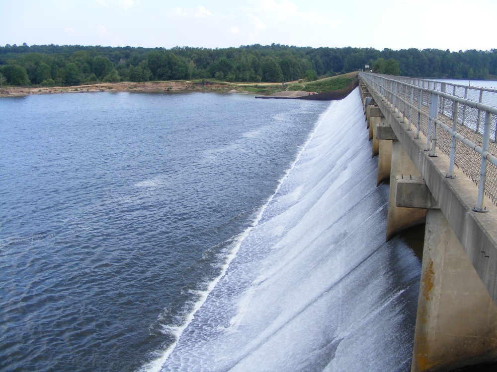 Lake D'Arbonne Spillway. 